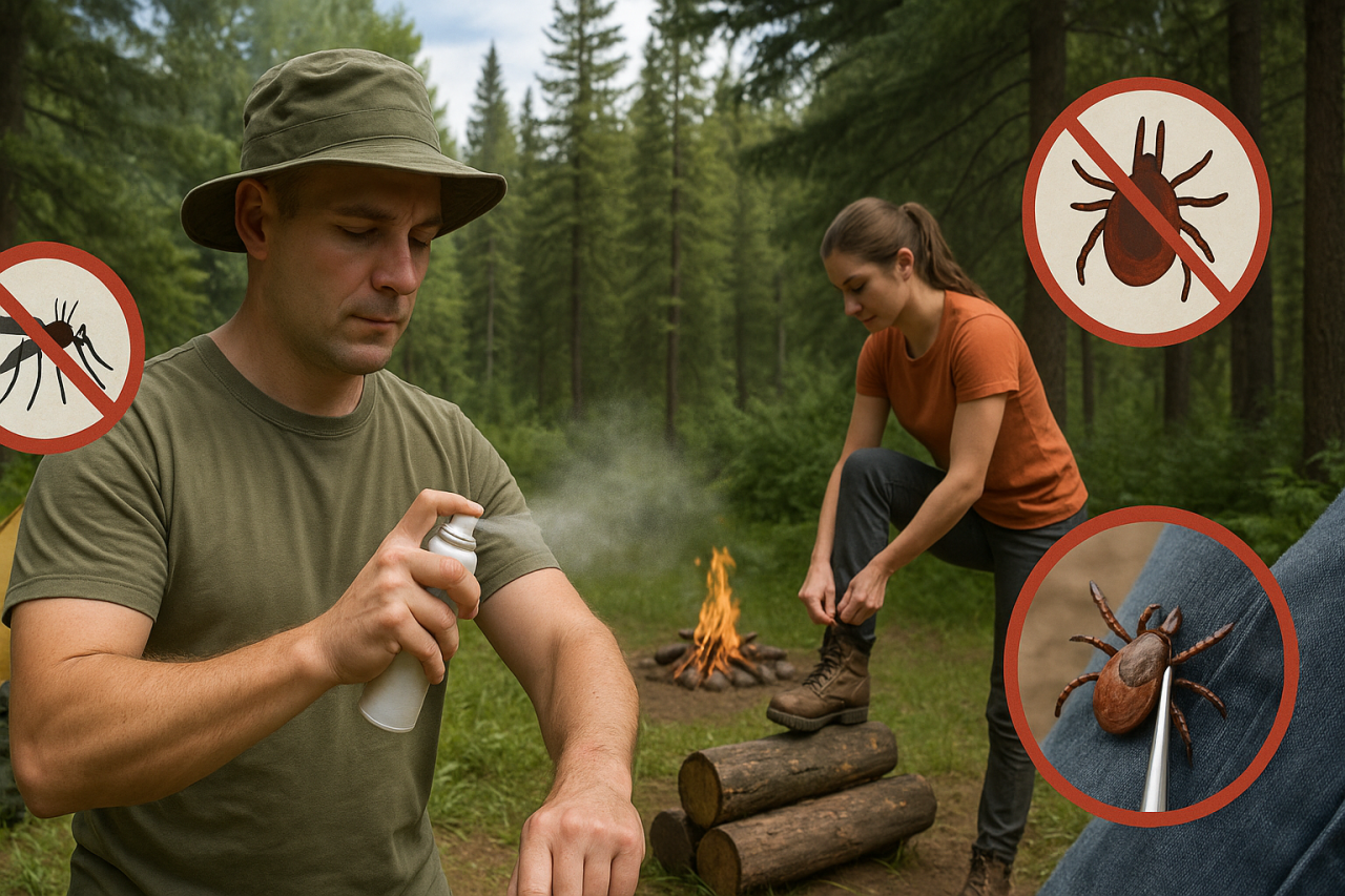 Kamp Sezonunda Dikkat: Böcek ve Kene Tehlikesine Karşı Doğru Önlemler