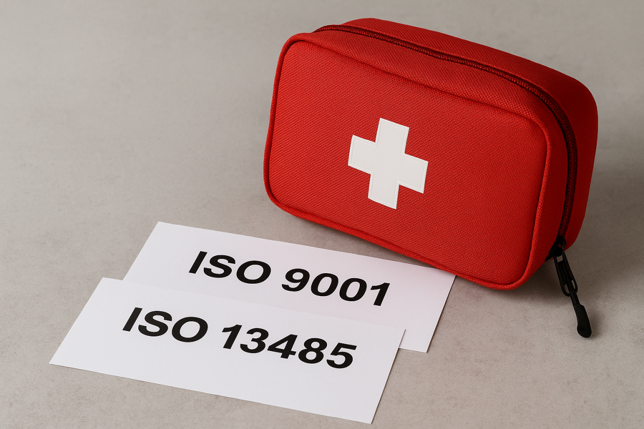 İlk Yardım Çantalarında ISO 9001 ve 13485 Ne Anlama Gelir?