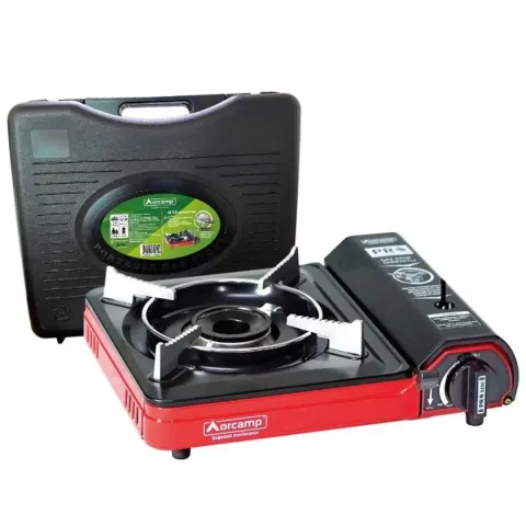 TEKLİ PORTATİF OCAK KÖŞELİ KIRMIZI