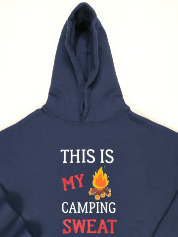 Lacivert This Is My Camping Sweatshirt