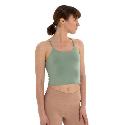 Inguz Sırt Detay İnce Askılı T-Shirt