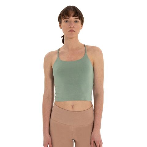 Inguz Sırt Detay İnce Askılı T-Shirt