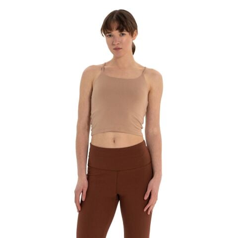 Inguz Sırt Detay İnce Askılı T-Shirt