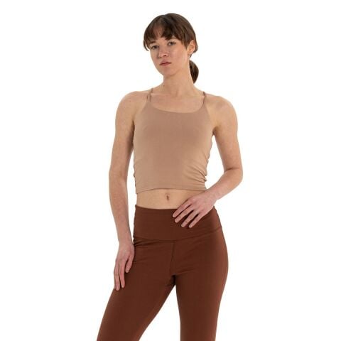 Inguz Sırt Detay İnce Askılı T-Shirt