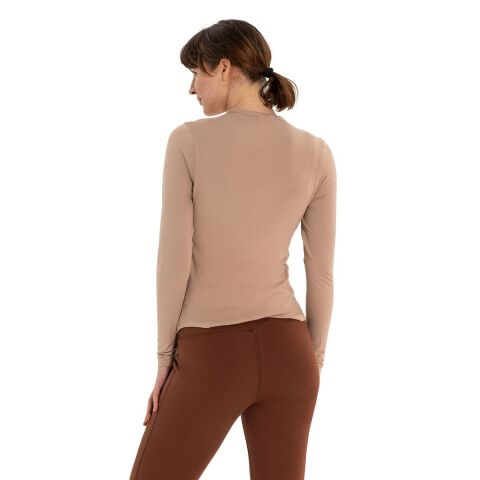 Inguz Uzun Kollu Basic Modal Yoga T-Shirt