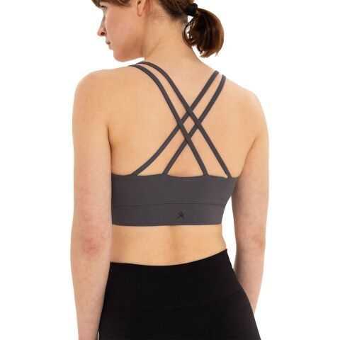 Inguz Çift Askılı Sırtı Çapraz Yoga Büstiyer