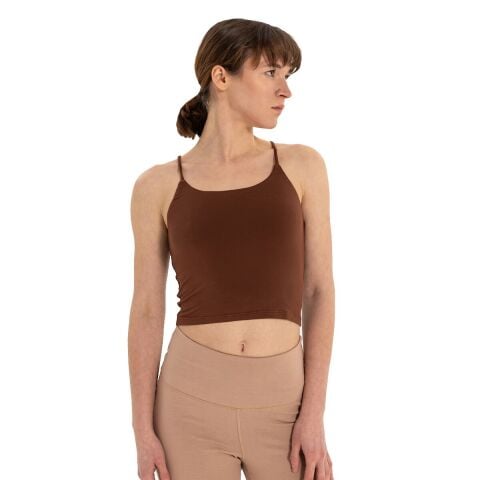 Inguz Sırt Detay İnce Askılı T-Shirt