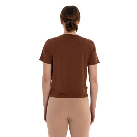 Inguz Modal Bisiklet Yaka Basic Yoga T-Shirt