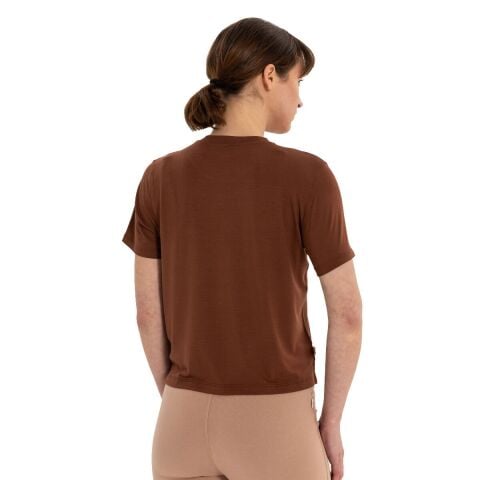 Inguz Modal Bisiklet Yaka Basic Yoga T-Shirt