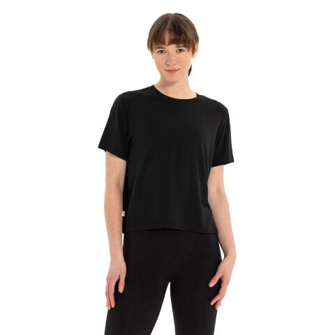 Inguz Modal Bisiklet Yaka Basic Yoga T-Shirt