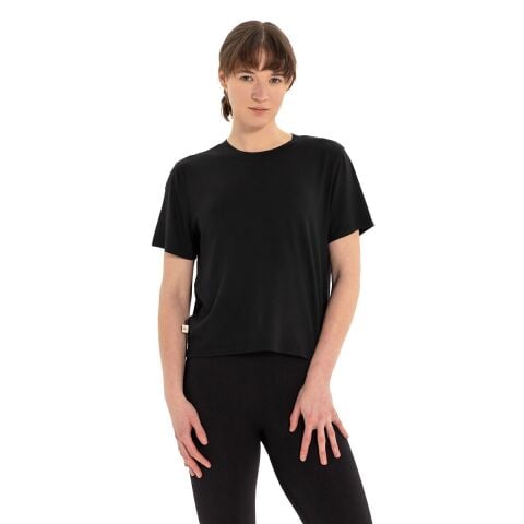 Inguz Modal Bisiklet Yaka Basic Yoga T-Shirt