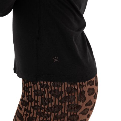 Inguz Uzun Kollu Basic Modal Yoga T-Shirt