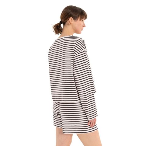 Inguz Stripe %100 Pamuk T-Shirt
