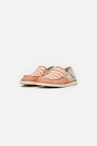 1331 VANEDA LINEN ESPADRIL KETEN KADIN AYAKKABI BEJ/SOMON