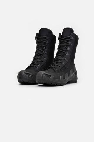 1348 V-CLUTCH ON DUTY NUBUK ERKEK BOT SIYAH