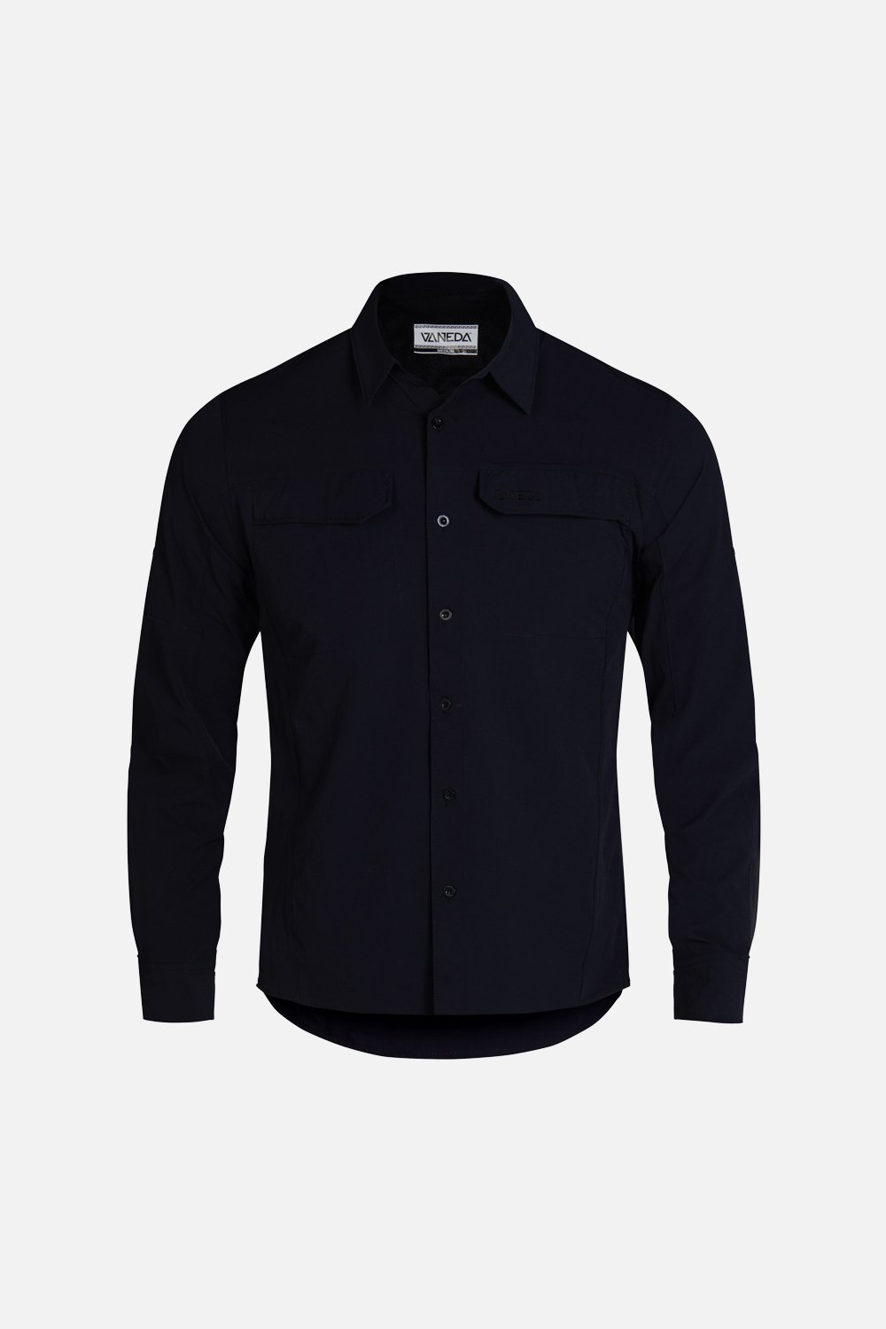 VANEDA V-CLUTCH ERKEK GOMLEK SIYAH