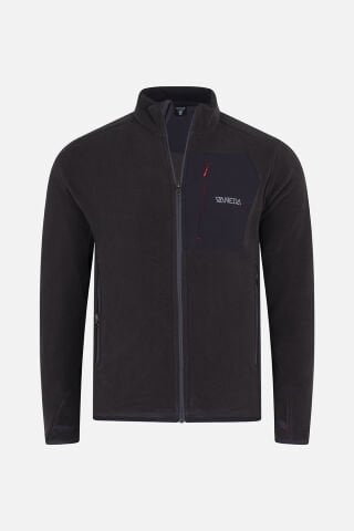 VANEDA REGULAR FIT TAM FERMUAR UNISEX POLAR ANTRASIT