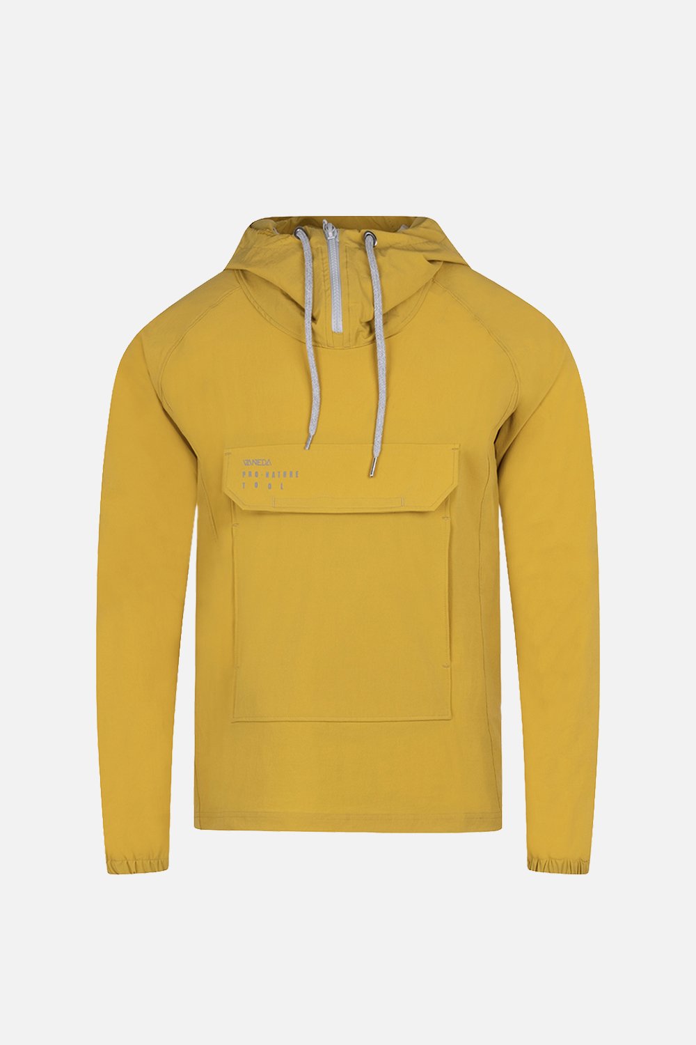 VANEDA KANGURU CEPLI UNISEX SPOR RUZGARLIK HARDAL SARI