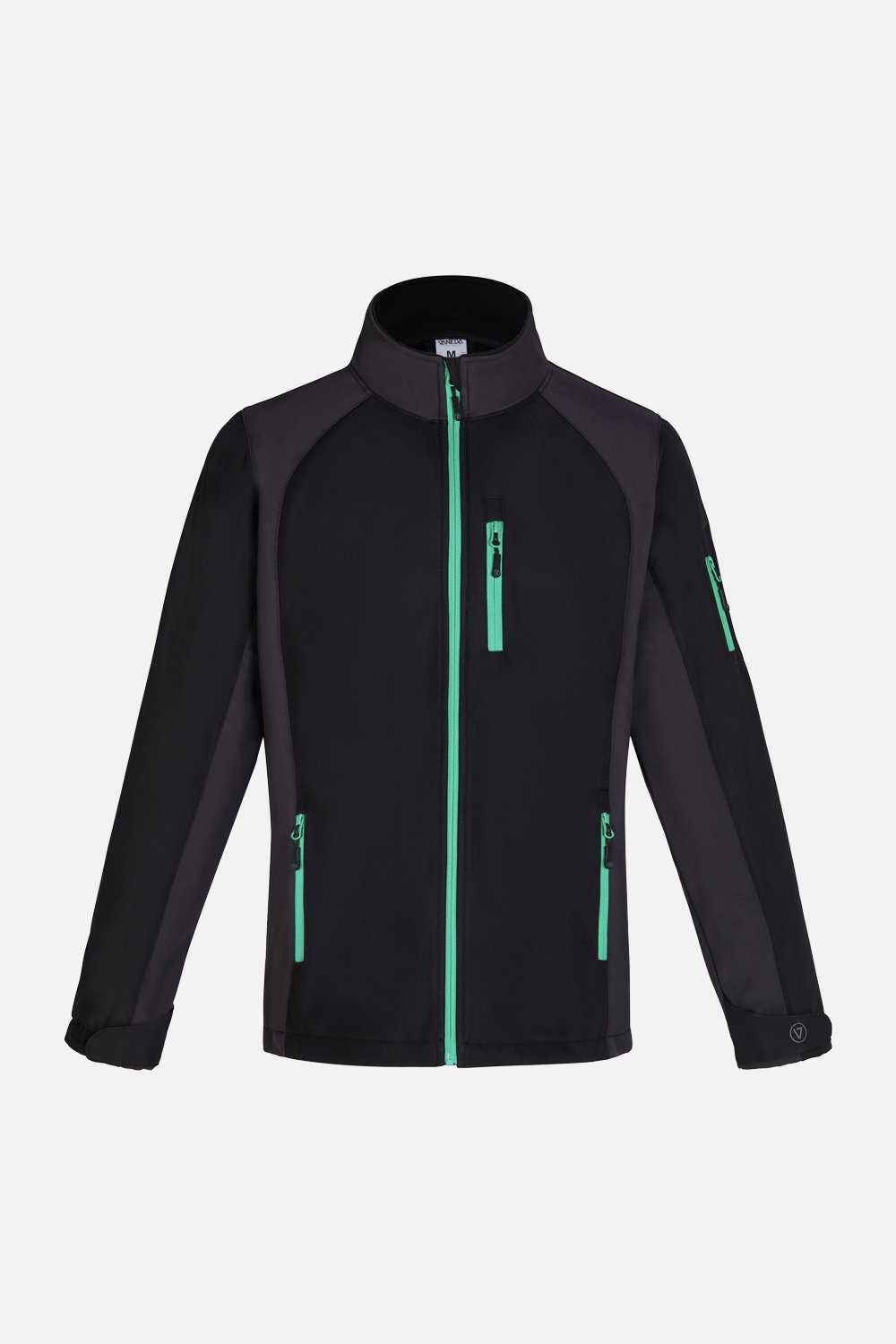 VANEDA V-CLUTCH SOFTSHELL SIYAH ANTRASIT YESIL MONT