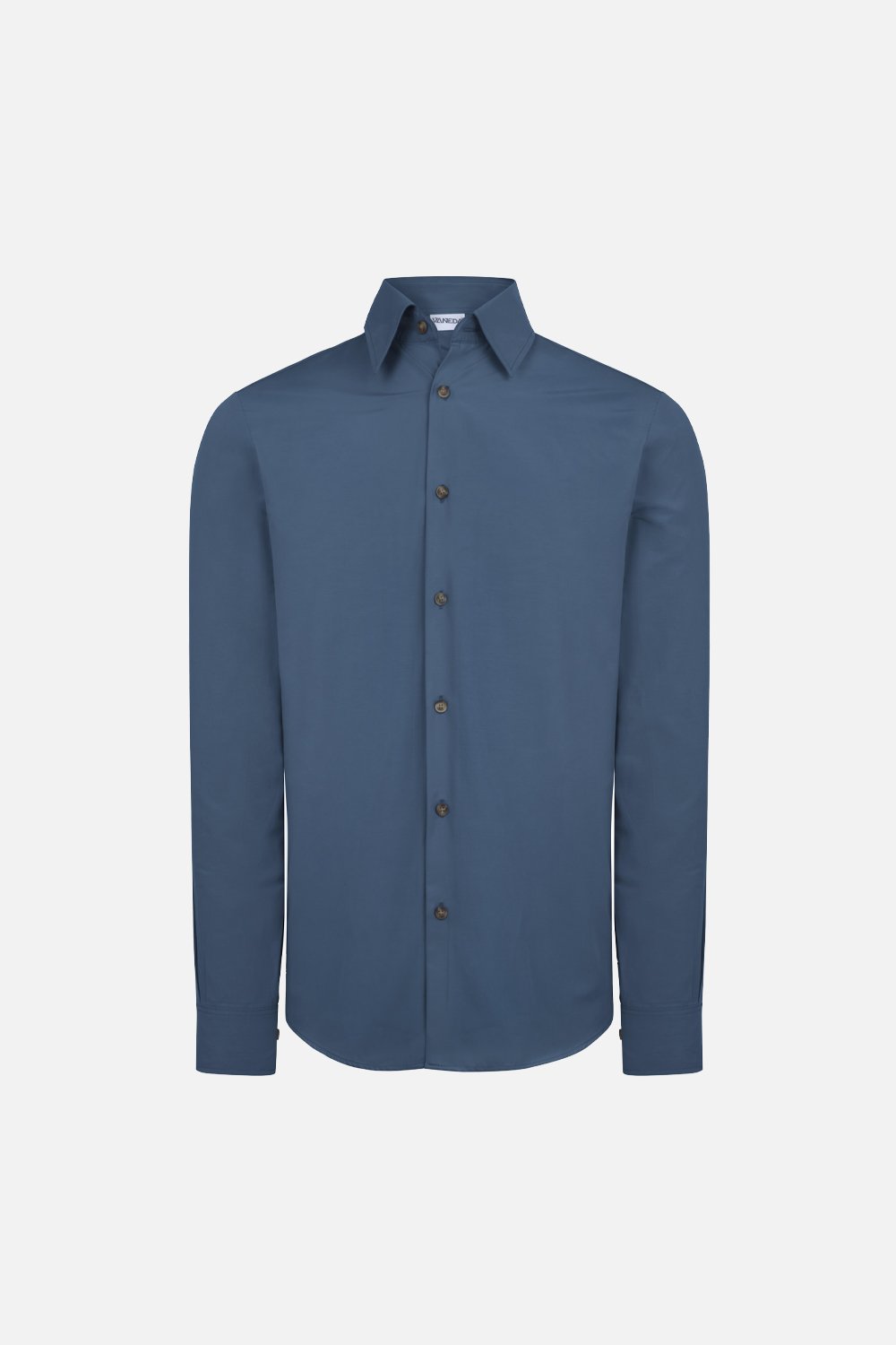 RELAXED FIT COTON ERKEK GOMLEK MAVI