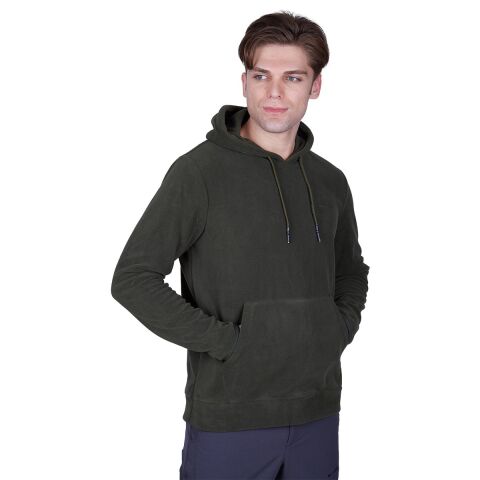 Alpinist Cliff Erkek Kapüşonlu Polar