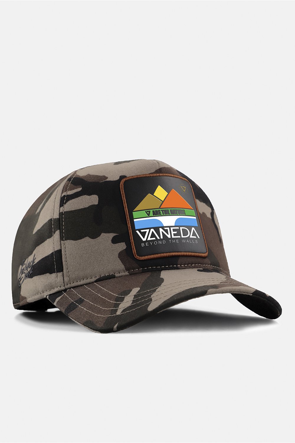 VANEDAXBLACKBÖRK SAPKA BASEBALL CAMO - KURT