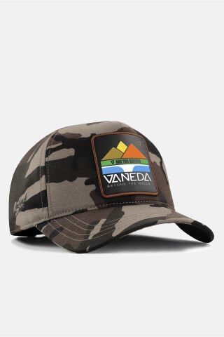 VANEDAXBLACKBÖRK SAPKA BASEBALL CAMO - KURT