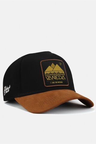 VANEDAXBLACKBÖRK SAPKA BASEBALL CAMEL SIPER - SIYAH - BIG