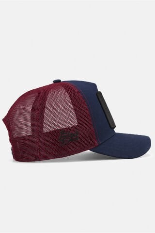 VANEDAXBLACKBÖRK SAPKA TRUCKER LACIVERT BORDO - ASLAN