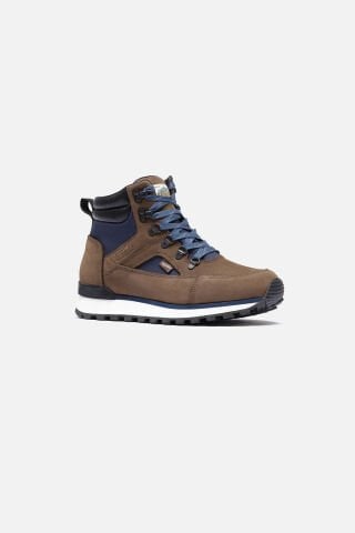 1126 LIFESTYLE NUBUK ERKEK BOT KAHVERENGI