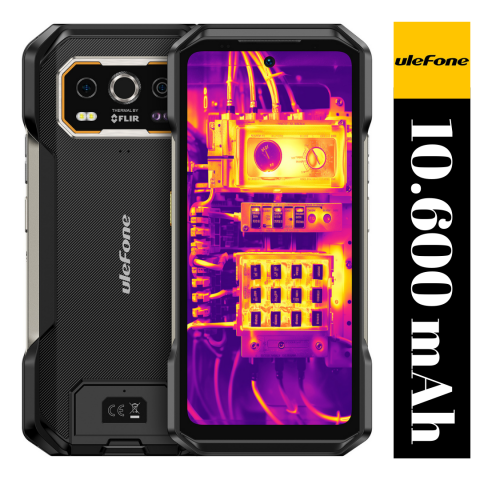 Ulefone Armor 27T Pro Android 15 10600mAh Termal Kameralı 12GB RAM+256GB 6.78'' Cep Telefonu (Ulefone Türkiye Garantili)
