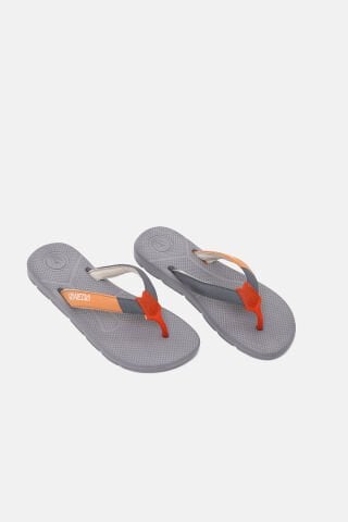 5510 Unisex Turuncu/Gri Terlik