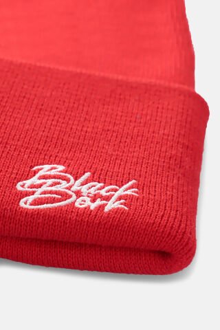 VANEDAxBLACKBÖRK BEANIE BERE KIRMIZI