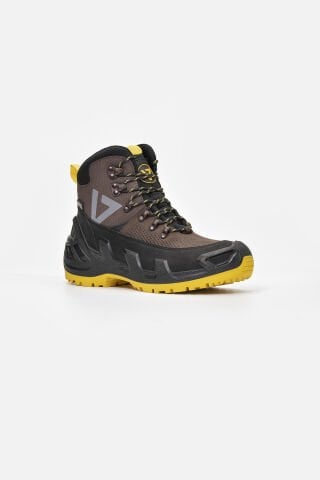 1176 V-CLUTCH PRO MID NUBUK ERKEK BOT KAHVE/SARI