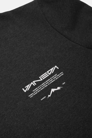 Bisiklet Yaka Regular Fit Next Unisex Sweatshirt Antrasit