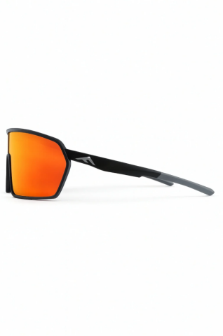 Wind Siyah- Kırmızı Unisex Bisiklet Koşu Gözlüğü | Outdoor Sports