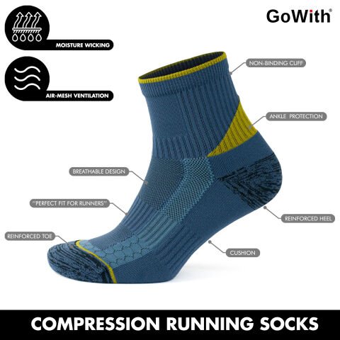 Taban Altı Havlulu Dikişsiz Spor Çorabı 3593