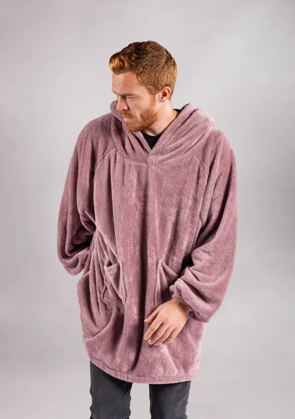 Welsoft Giyilebilir Tv Battaniyesi T-warmie Lila