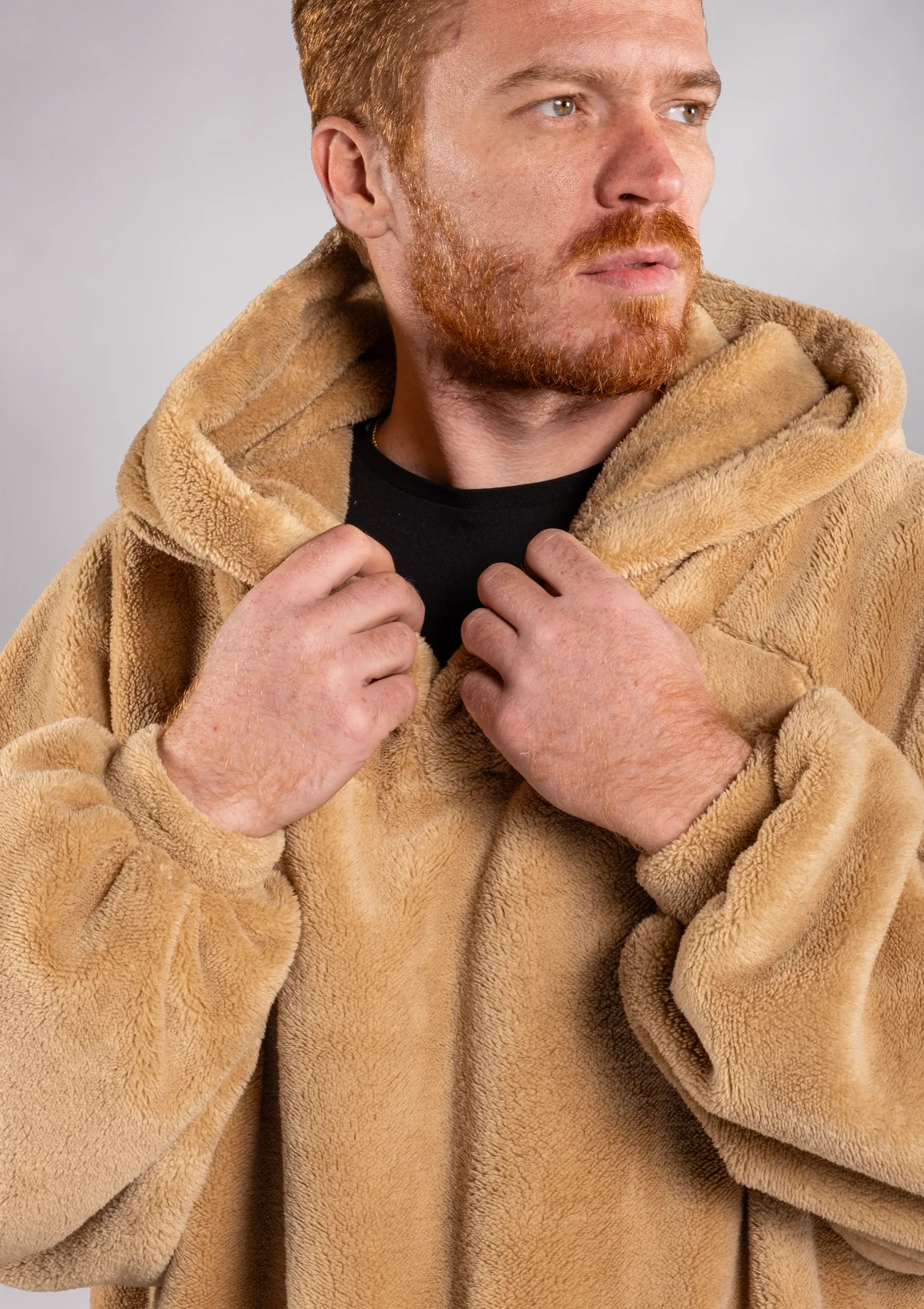 Welsoft Giyilebilir Tv Battaniyesi T-warmie Sütlü Kahve