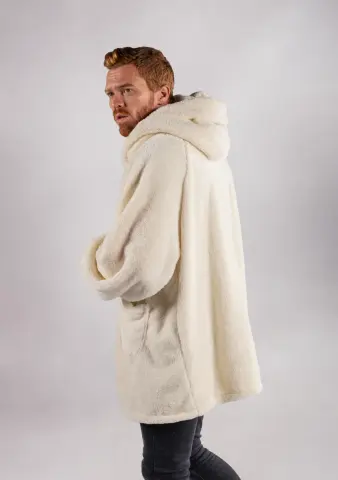 Welsoft Giyilebilir Tv Battaniyesi T-warmie Krem