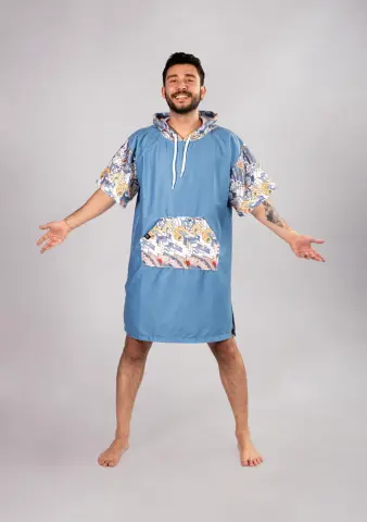 Plaj Havlu Panço - 2023 - Blue