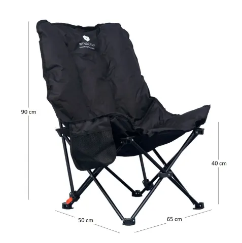 KATLANIR KAMP SANDALYESİ (BEL KORUNAKLI)