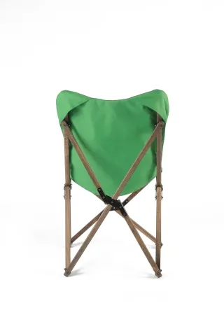 BAG THE JOY AHŞAP KATLANIR MASA SANDALYE SETİ – ANTRASİT – YEŞİL – 50*50*50cm