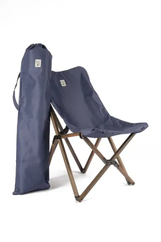 BAG THE JOY AHŞAP KATLANIR MASA SANDALYE SETİ – ANTRASİT – LACİVERT – 50*50*50cm