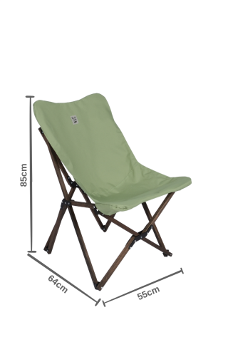 BAG THE JOY AHŞAP KATLANIR MASA SANDALYE SETİ – ANTRASİT – SU YEŞİLİ – 70*70*55cm